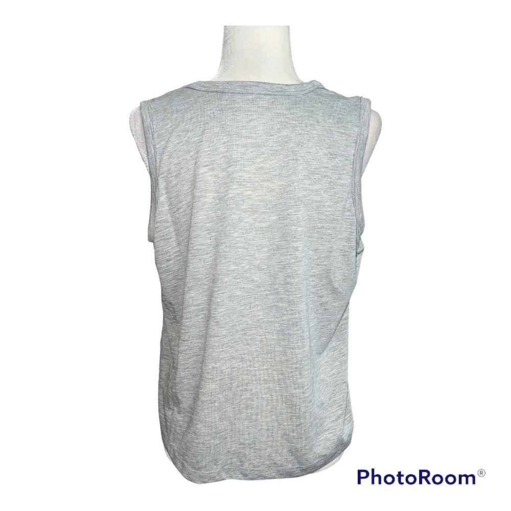 Jessica Simpson Mandala Graphic Tank Top Gray Sz L - Picture 3 of 6